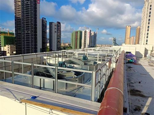 逆流式冷卻塔的填料更換步驟,逆流式冷卻塔工作原理